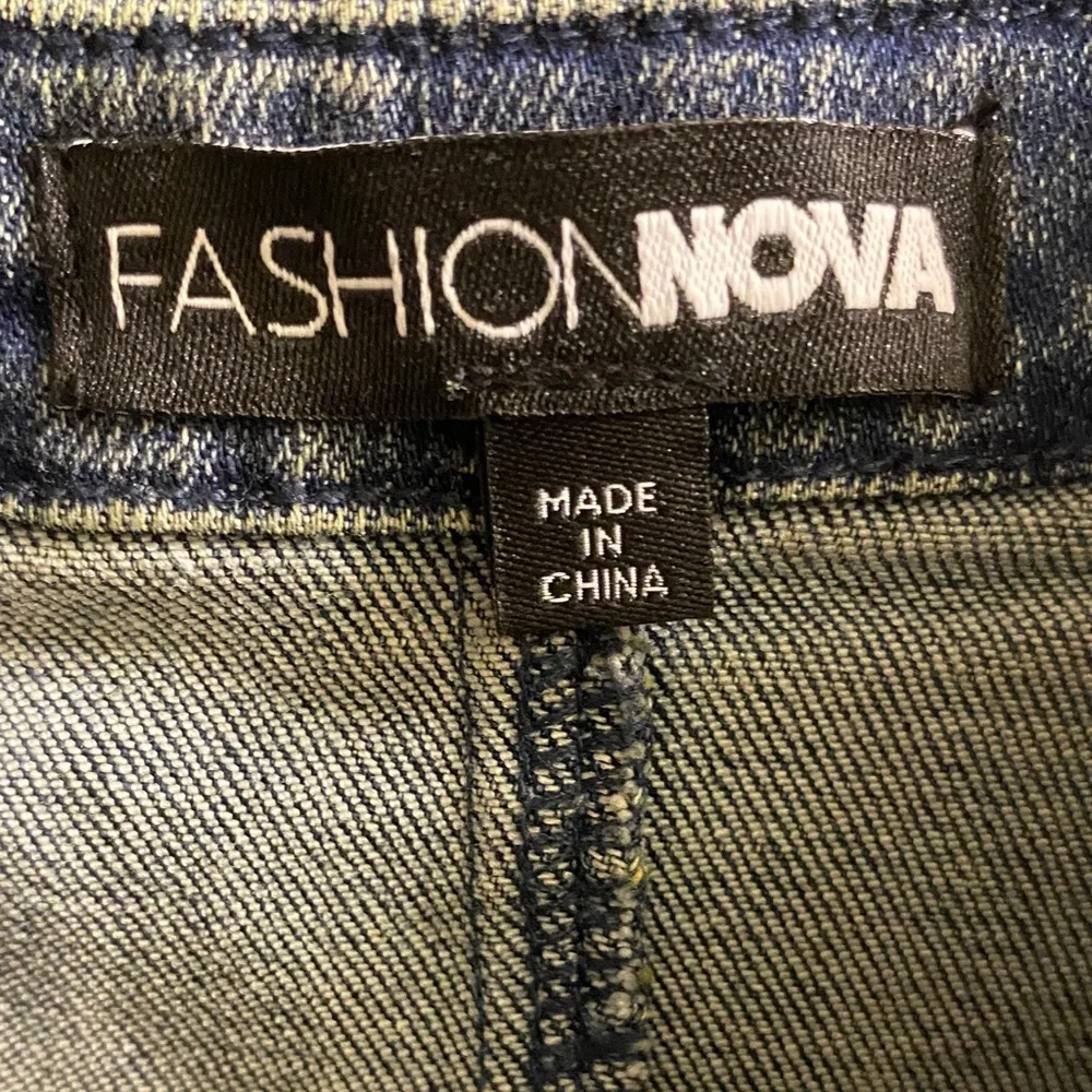 Fashion Nova Denim Blue Dress - Picture 2 of 7